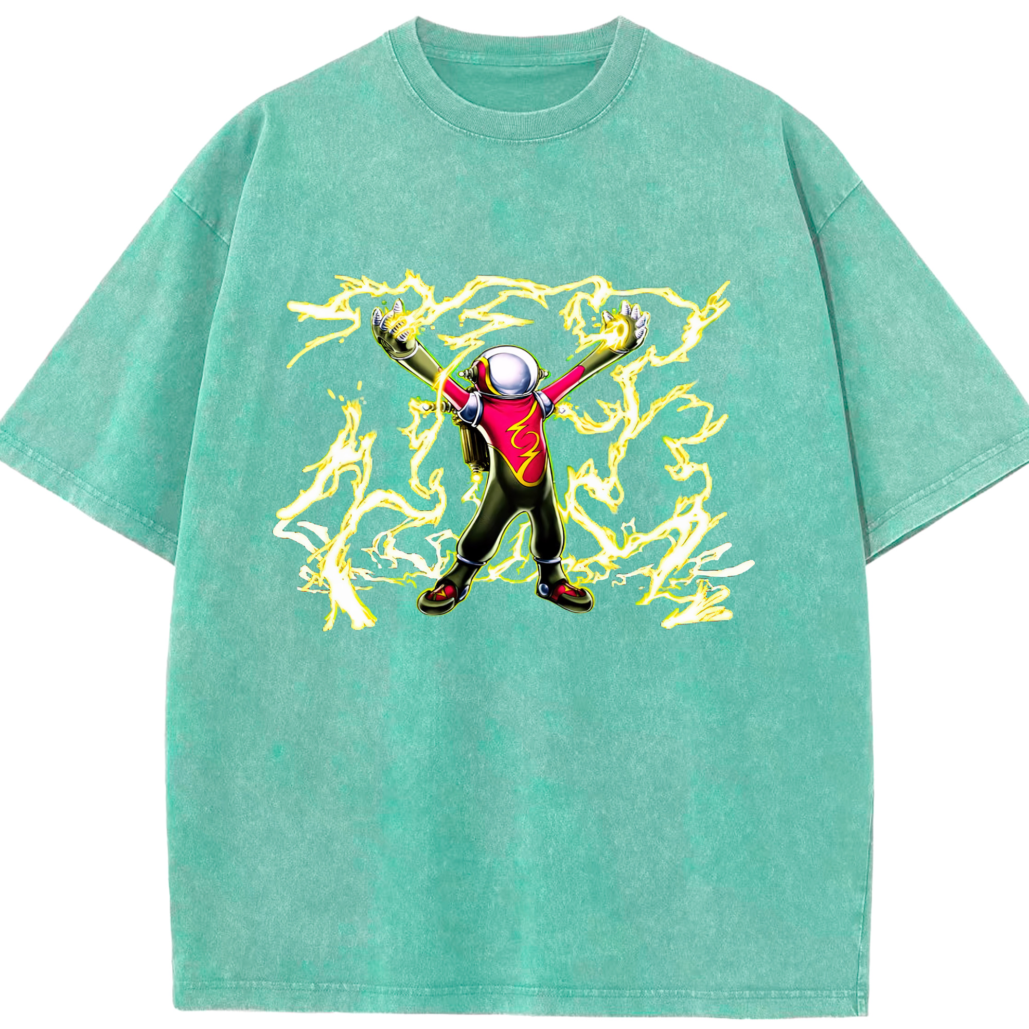 （画像用） 遊☆戯☆王 Yu-Gi-Oh! 綿100% ヴィンテージ風 半袖Tシャツ（フロントプリント）